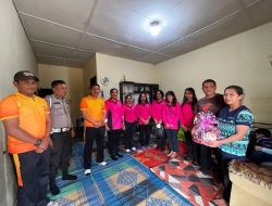 Wujud Kepedulian di Hari Bhayangkara ke-79, Polsek Munte Laksanakan Anjangsana ke Rumah Personel yang Sakit*