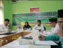 Kemenag Batam Kukuhkan Komitmen Deteksi Dini Konflik Keagamaan Melalui FGD Bersama Tokoh Lintas Ormas dan Media