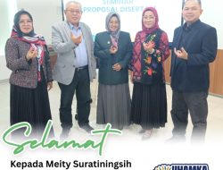 Seminar Proposal Disertasi Mahasiswa Program Doktor Pendidikan Bahasa Indonesia UHAMKA Angkatan 6 Resmi Diselenggarakan