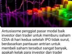 Investor dan Trader Serbu Saham CDIA Pasca-IPO, Antrean Pembelian Masih Membludak