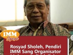 H. Rosyad Shaleh, Sosok Teladan dan Perintis IMM, Tutup Usia