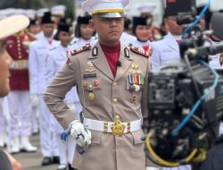 Perwira Muda Polda Kepri Pimpin Paskibraka di Istana Merdeka