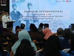 Seminar Internasional Kupas Jejak Intelektual Rusydiah Klub di Abad Kebangkitan Melayu