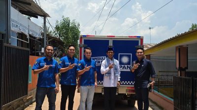 Ketua DPW PAN Kepri Ridhwan Bintang Pimpin Aksi Sosial di Batu Aji