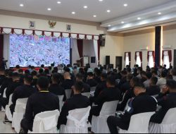 Polda Kepri Laksanakan Pengambilan Sumpah dan Penandatangan Pakta Intergritas Seleksi Dikbangum Terpadu 2025
