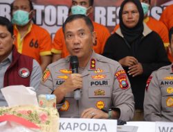 Kapolda Kepri Pimpin Konferensi Pers Ungkap Kasus Narkotika Periode Agustus – September 2025