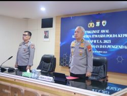 Polda Kepri Gelar Taklimat Awal Audit Kinerja Itwasda Tahap II Tahun 2025 Aspek Pelaksanaan dan Pengendalian