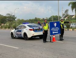 Kanalisasi Satlantas Polresta Barelang Dorong Budaya Tertib Menggunakan Lajur Kiri