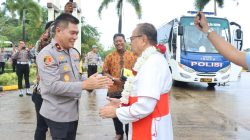 Polda Kepri Sambut Kunjungan Pastoral Uskup Umat Katolik di Lingkungan TNI-POLRI Tahun 2025