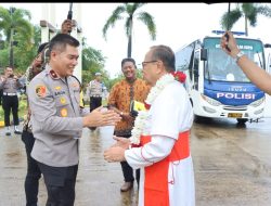 Polda Kepri Sambut Kunjungan Pastoral Uskup Umat Katolik di Lingkungan TNI-POLRI Tahun 2025