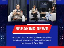 Podcast Tribun Batam: Kabid Humas Polda Kepri Ajak Masyarakat Perkuat Kolaborasi Kamtibmas di Awal 2026