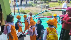 Ketua Bhayangkari Cabang Kota Barelang Lakukan Kunjungan dan Bimbingan ke TK Kemala Bhayangkari II Belakang Padang