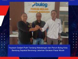 Yayasan Gadjah Putih Tandang Makalangan dan Perum Bulog Kota Bandung Sepakat Bersinergi Jalankan Gerakan Pasar Murah