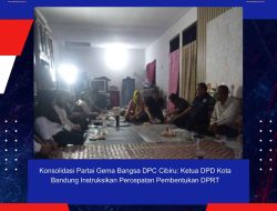Konsolidasi Partai Gema Bangsa DPC Cibiru: Ketua DPD Kota Bandung Instruksikan Percepatan Pembentukan DPRT