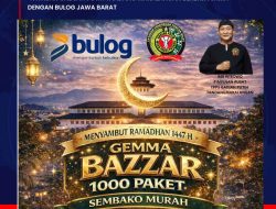 Gerakan Masyarakat Peduli Bangsa Sambut Ramadhan 1447 H, YAYASAN GADJAH PUTIH TANDANG MAKALANGAN Bekerjasama Dengan BULOG Jawa Barat