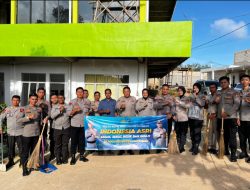 Polda Kepri gelar Bakti kebersihan di rumah ibadah dan lingkungan pendidikan dukung Gerakan Indonesia Asri