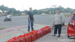 Udin Pelor Ajak Anggota Gagak Hitam Kepri Tebar Kebaikan Lewat Takjil Ramadan