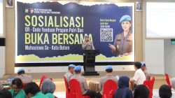 Bidpropam Polda Kepri sosialisasi QR-code yanduan Propam Polri kepada mahasiswa dirangkaikan dengan buka puasa bersama