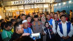 Kapolri Temui Ojol di Palembang, Dengarkan Aspirasi Driver di Kedai Ado*