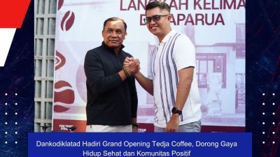 Dankodiklatad Hadiri Grand Opening Tedja Coffee, Dorong Gaya Hidup Sehat dan Komunitas Positif