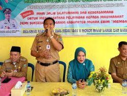 Halal Bihalal Kelurahan Pasar Tanjung Enim Perkuat Sinergi Forkopimcam Lawang Kidul*