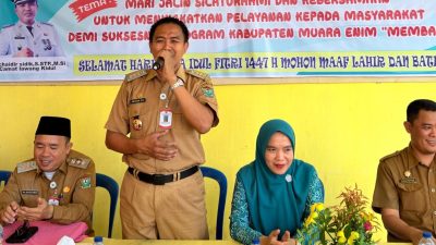 Halal Bihalal Kelurahan Pasar Tanjung Enim Perkuat Sinergi Forkopimcam Lawang Kidul*