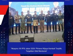“Musprov XII IPSI Jabar 2026: Phinera Wijaya Kembali Terpilih, Targetkan Silat Mendunia”
