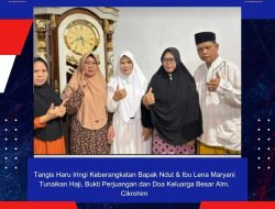 Tangis Haru Iringi Keberangkatan Bapak Ndut & Ibu Lena Maryani Tunaikan Haji, Bukti Perjuangan dan Doa Keluarga Besar Alm. Cikrohim