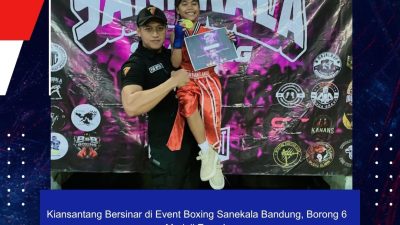 Kiansantang Bersinar di Event Boxing Sanekala Bandung, Borong 6 Medali Emas!