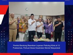 Pemkot Bandung Resmikan Layanan Psikolog Klinis di 12 Puskesmas, Perkuat Akses Kesehatan Mental Masyarakat
