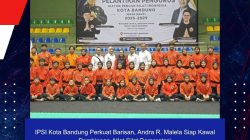 IPSI Kota Bandung Perkuat Barisan, Andra R. Malela Siap Kawal Pembinaan Atlet Silat Berprestasi