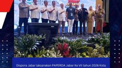 Dispora Jabar laksanakan PAPERDA Jabar Ke VII tahun 2026 Kota Bandung.