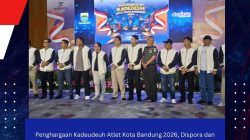 Penghargaan Kadeudeuh Atlet Kota Bandung 2026, Dispora dan Pemkot Bandung Apresiasi Atlet Berprestasi