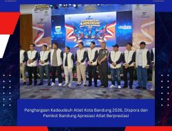 Penghargaan Kadeudeuh Atlet Kota Bandung 2026, Dispora dan Pemkot Bandung Apresiasi Atlet Berprestasi