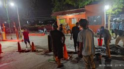 Ketua LPM Tanjung Riau Udin Pelor Dukung Warga Graha Mas Cor Jalan Swadaya