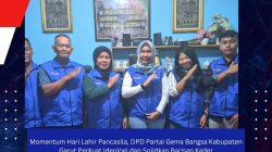 Momentum Hari Lahir Pancasila, DPD Partai Gema Bangsa Kabupaten Garut Perkuat Ideologi dan Solidkan Barisan Kader