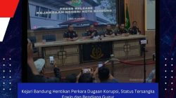 Kejari Bandung Hentikan Perkara Dugaan Korupsi, Status Tersangka Erwin dan Rendiana Gugur