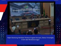 Kejari Bandung Hentikan Perkara Dugaan Korupsi, Status Tersangka Erwin dan Rendiana Gugur