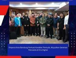 Dispora Kota Bandung Perkuat Karakter Pemuda, Wujudkan Generasi Pancasila di Era Digital