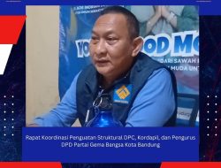 Rapat Koordinasi Penguatan Struktural DPC, Kordapil, dan Pengurus DPD Partai Gema Bangsa Kota Bandung